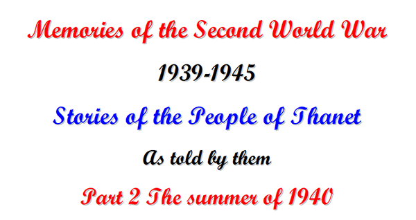Memories of the Second World War Part 2