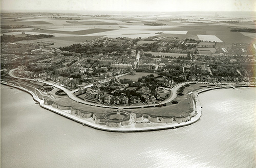 St Mildred’s Bay linked up with the promenade at West Bay in 1957