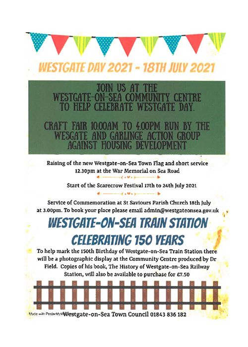 Westgate-on-Sea Railway Station 150th Anniversary Exhibition